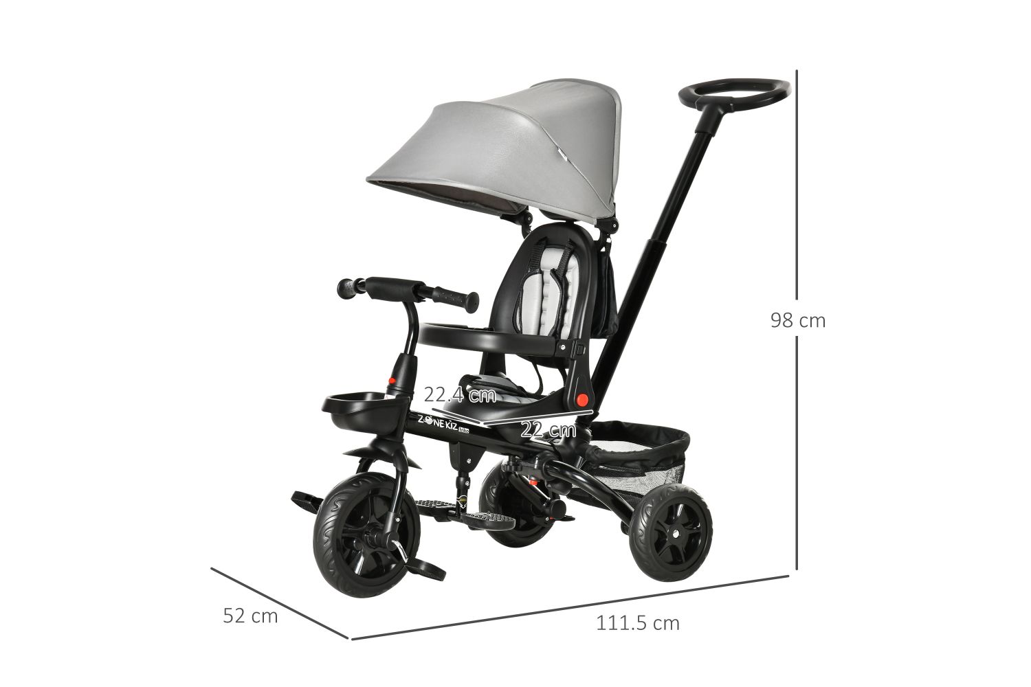 Homcom trike top