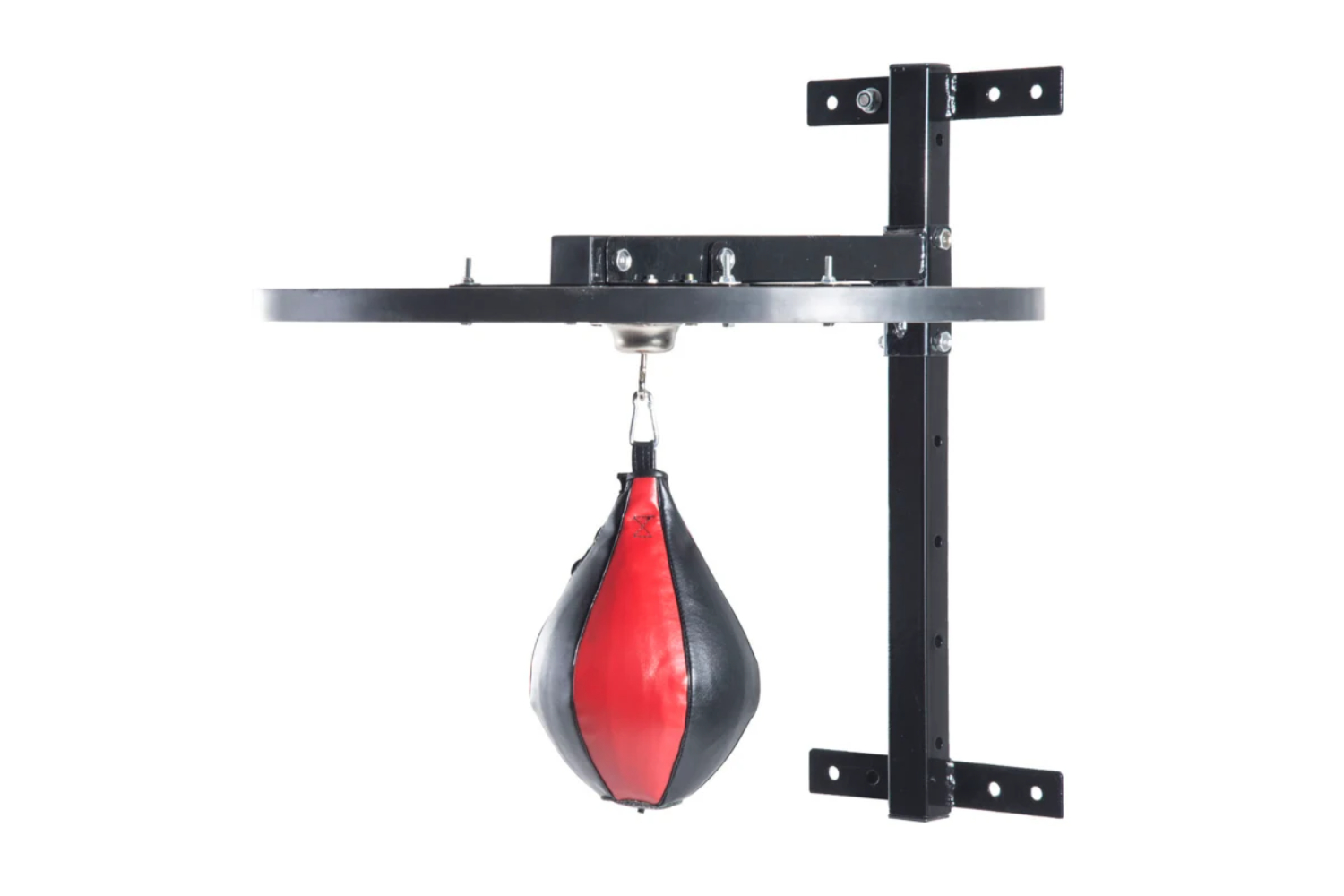 Homcom A90-022 Punching Boxing Speed Bag Boxing Workout Platform | Red/Black
