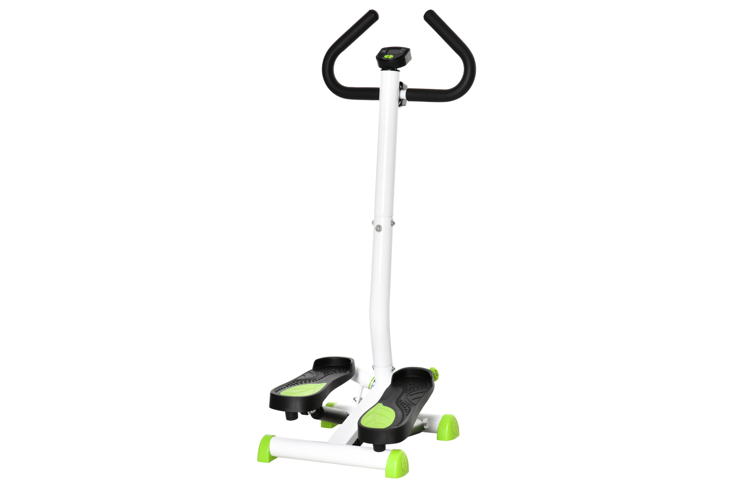Homcom A90-263WT Adjustable Stepper Aerobic Ab Exercise Machine | Multi-Coloured