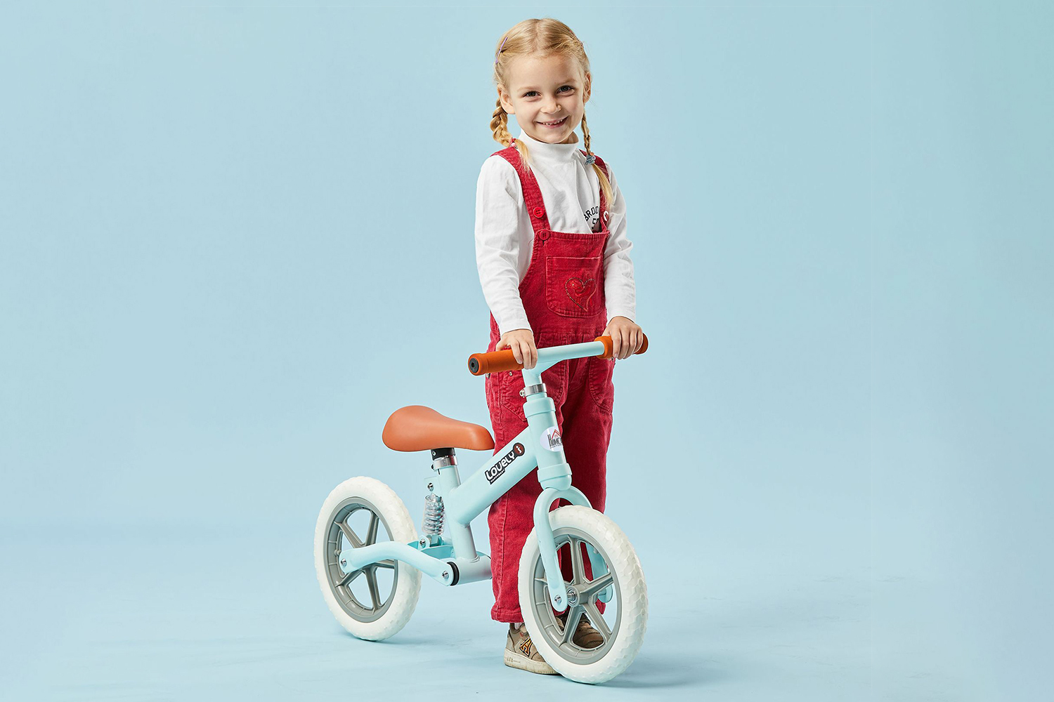 Homcom 370-090BU Kids Balance Bike | Blue