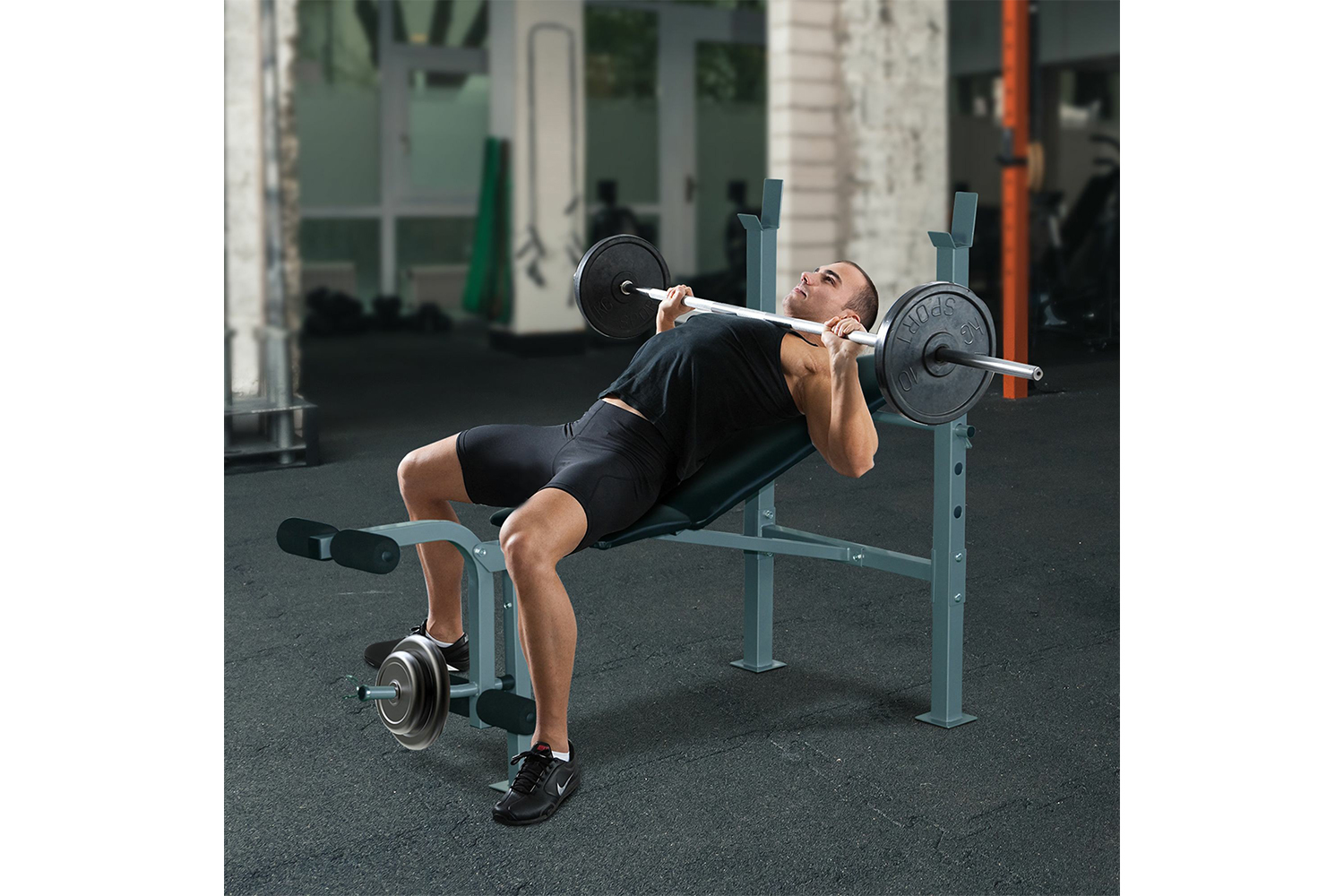 Homcom A91-032 - Weight Bench, Home Gym Equipment