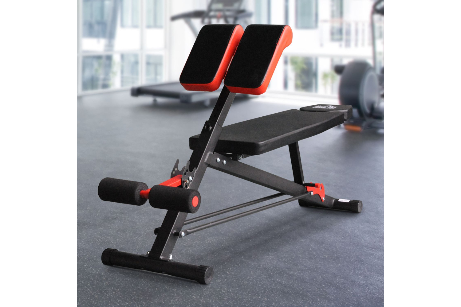 Homcom A91-075 Multifunctional Hyper Dumbbell Bench