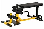 Homcom A91-182YL Gym Fitness Equipment | Yellow