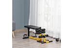 Homcom A91-182YL Gym Fitness Equipment | Yellow