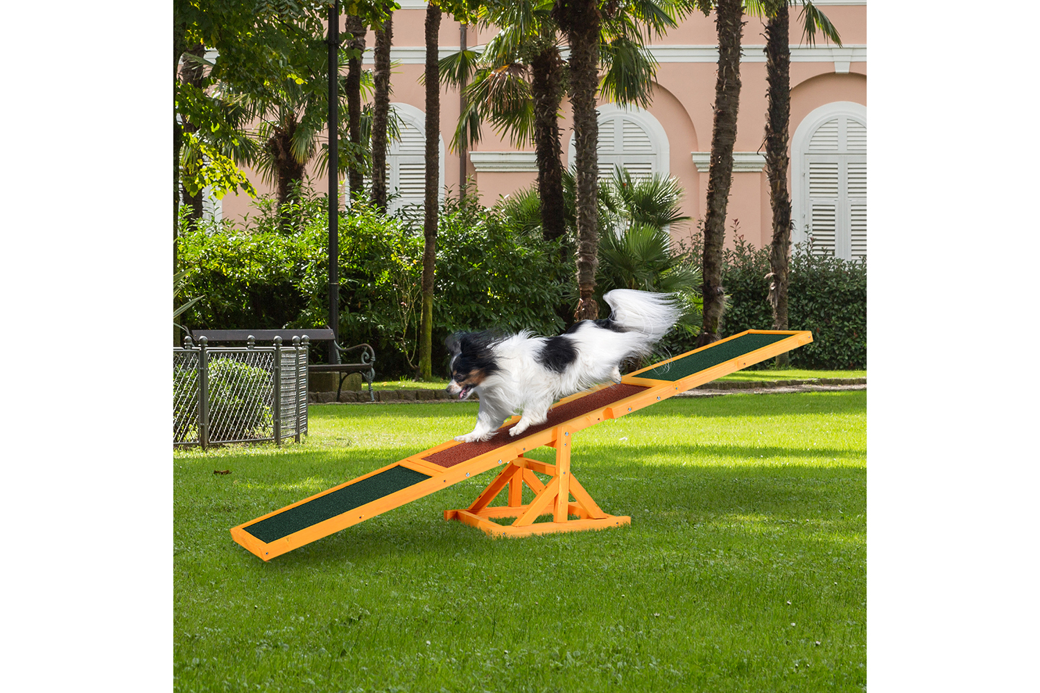 PawHut D03-001 Pet Obedience Training Seesaw for Dog Agility