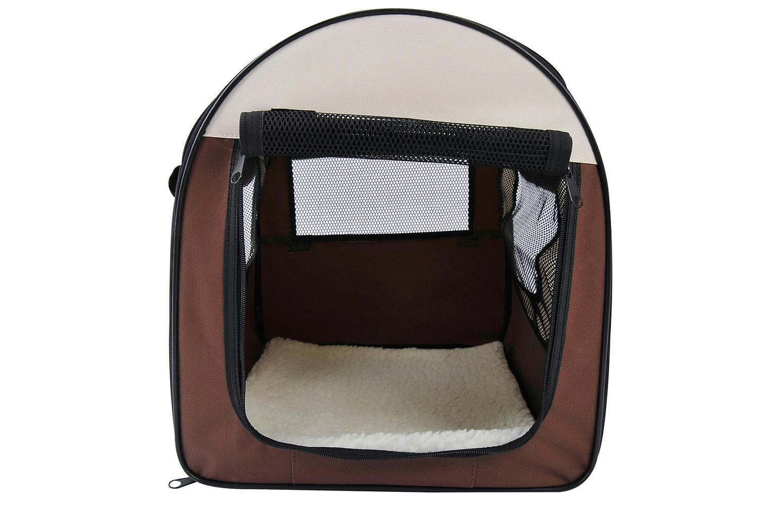 PawHut D1-0100 Pet Carrier Bag | Brown
