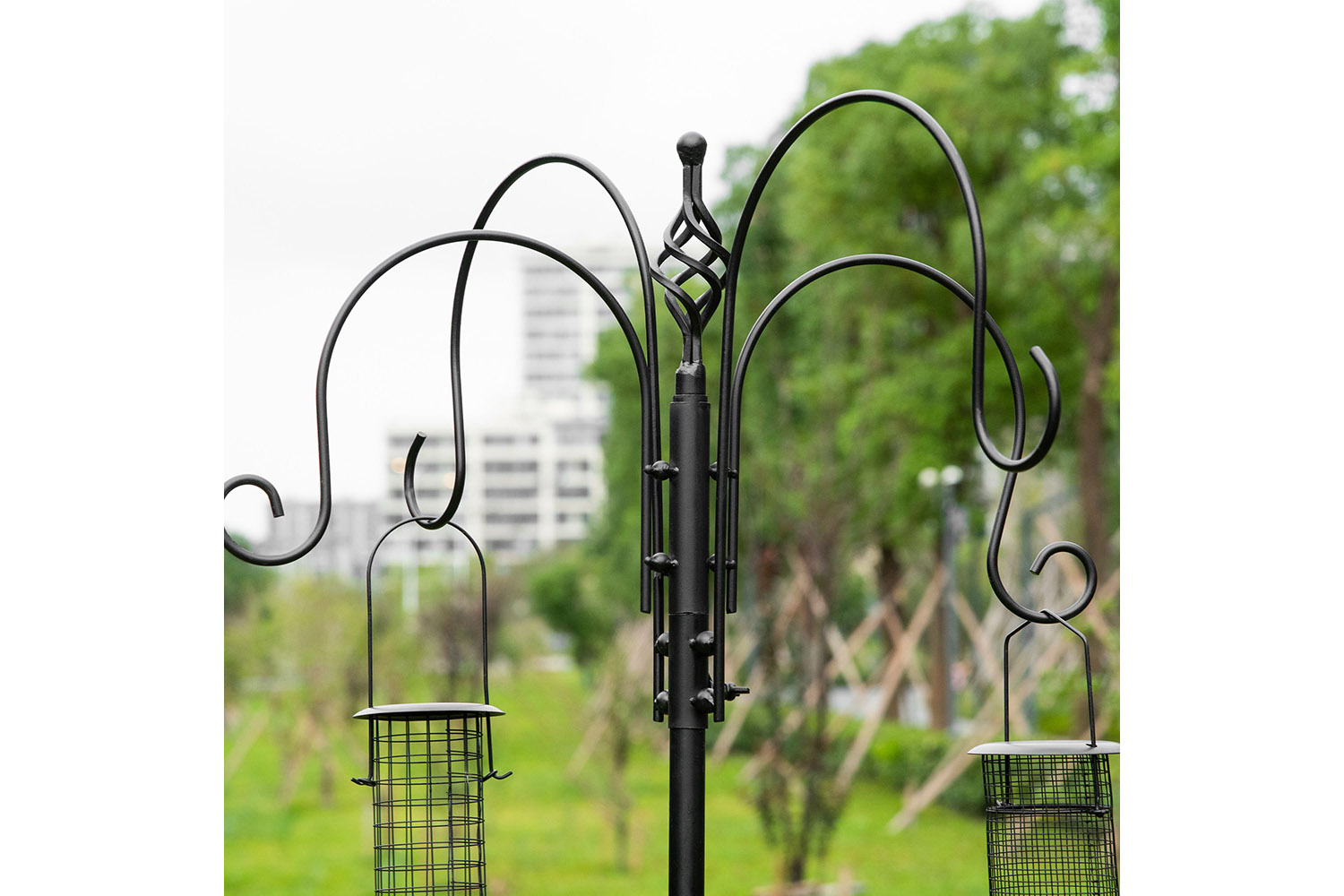 PawHut D11-006BK Bird Feeding Station | Black