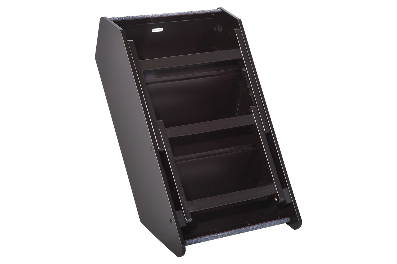 PawHut D30-145 Pet Stair | Dark Brown & Grey