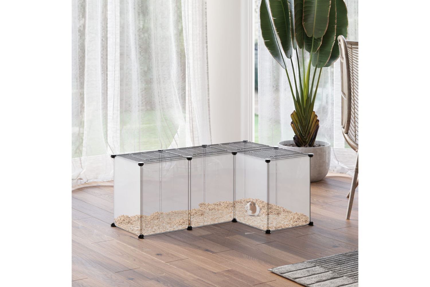 PawHut D51-258 Small Animal Cage