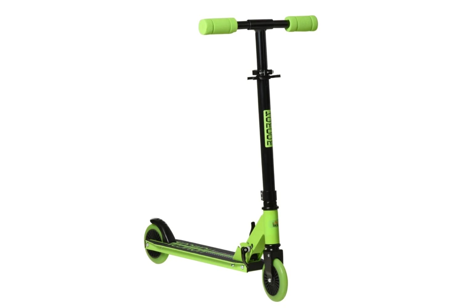 Homcom 371-036GN Childrens Foldable Kick Scooter | Green