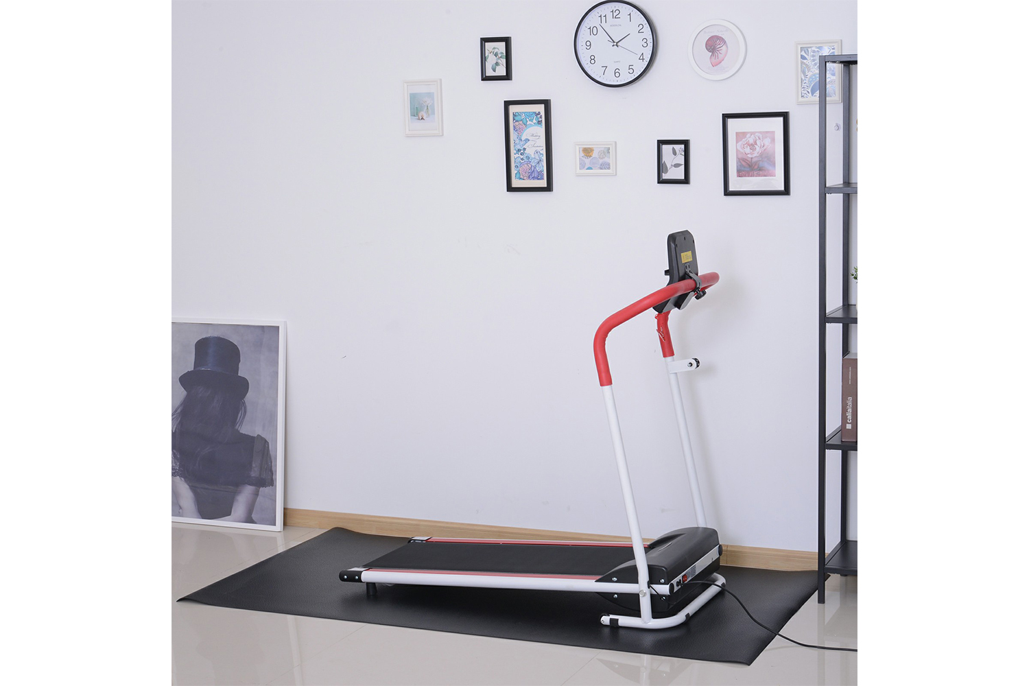 Homcom A93-035V01 Thick Equipment Mat | Black