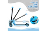Homcom 371-036BU Kids Foldable Kick Scooter | Blue