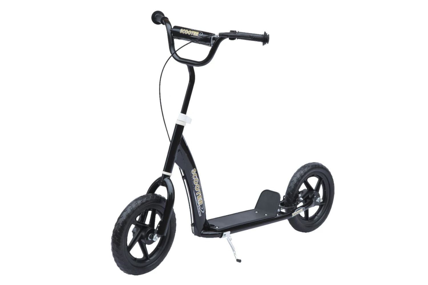 Homcom 371-027BK Kids Kick Scooter | Black
