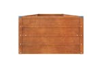 Vidaxl 151962 Garden Raised Bed Rusty 320x80x45 Cm Corten Steel