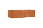 Vidaxl 151958 Garden Raised Bed Rusty 160x80x45 Cm Corten Steel