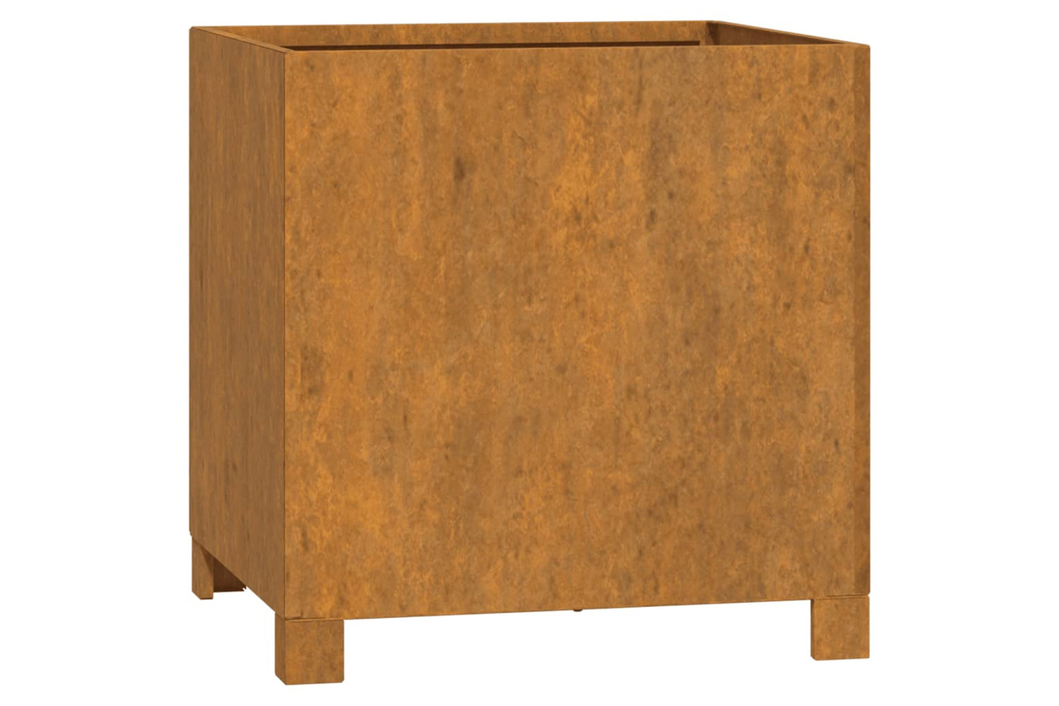 vidaXL 823680 Planter With Legs Rusty 42x40x43cm Corten Steel