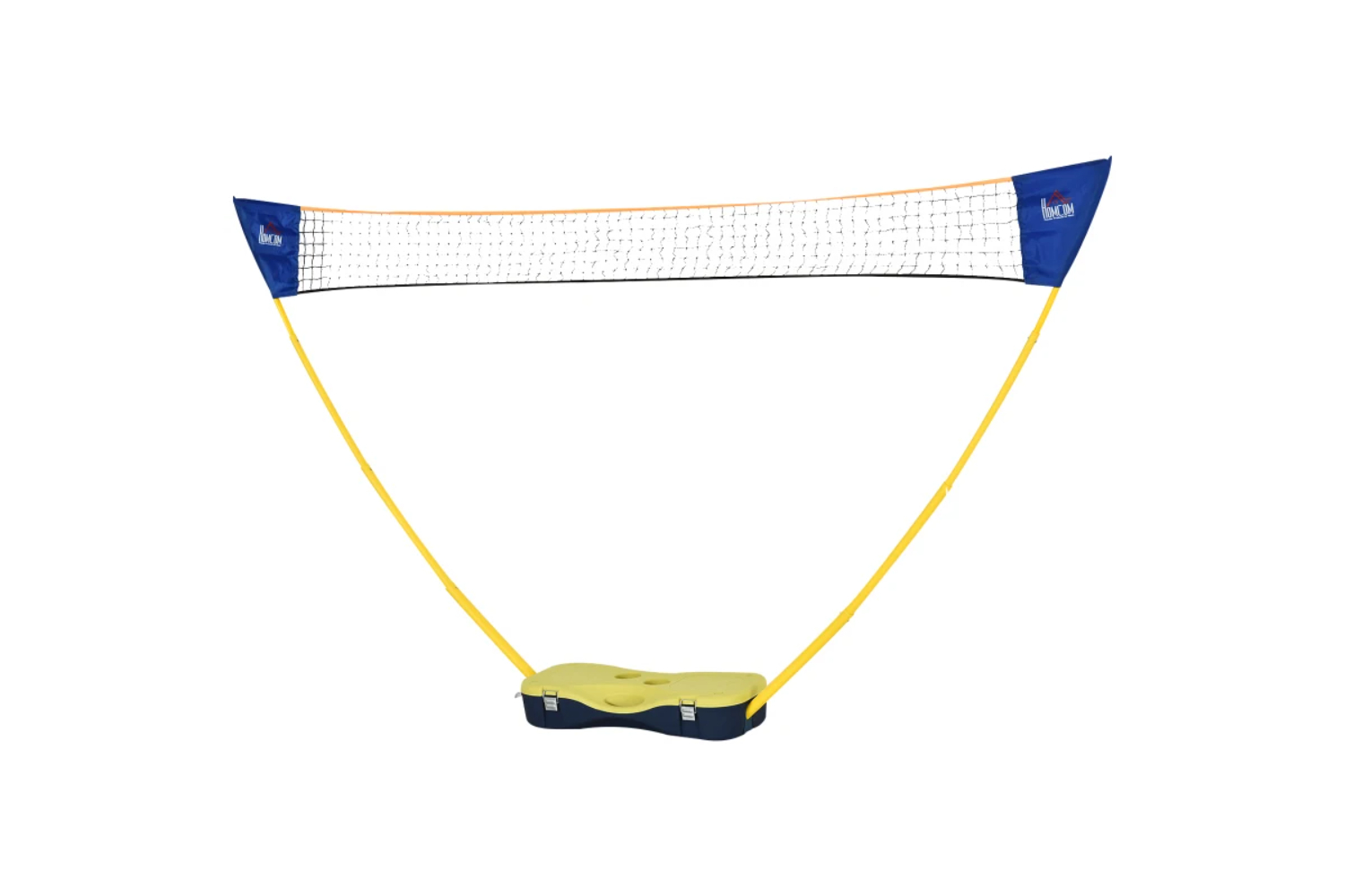 Homcom A95-006 Plastic Portable Badminton Net | Blue/Yellow