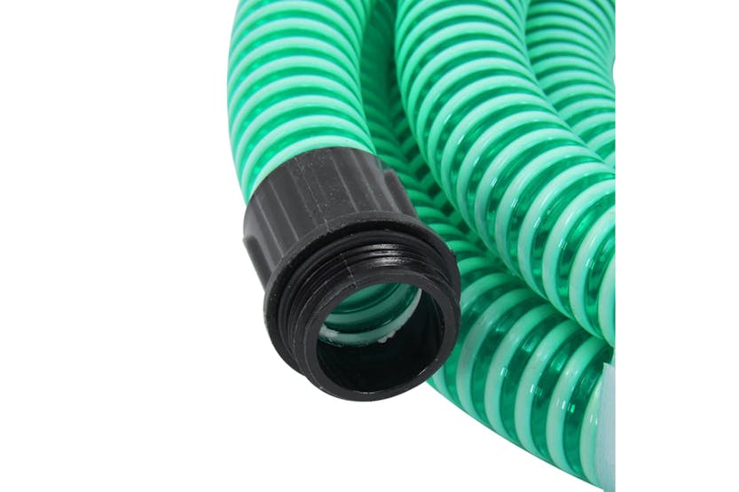 Vidaxl 151051 Suction Hose With Brass Connectors 20 M 25 Mm Green