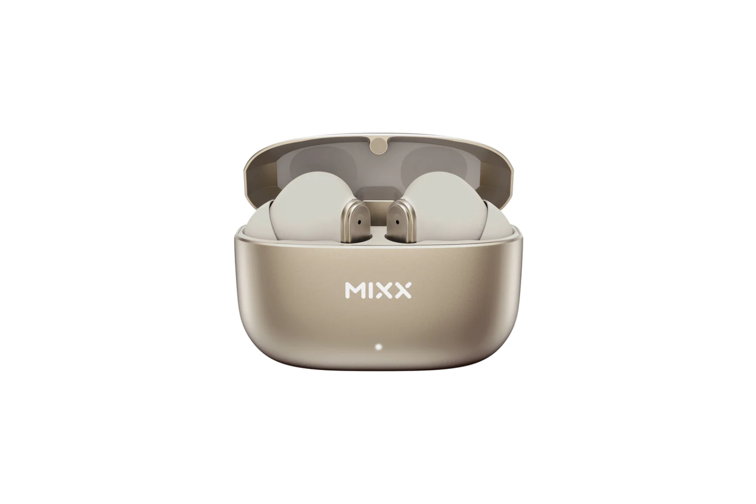 Mixx Streambuds Custom 3 True Wireless Earbuds Champagne