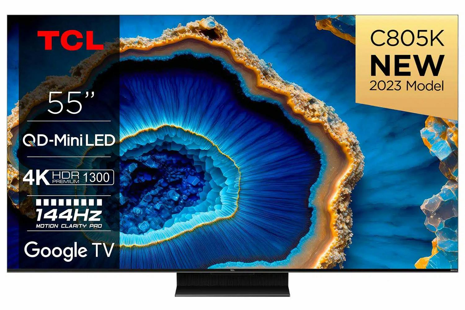 TCL C805K 55" 4K Ultra HDR Mini LED QLED Google TV | 55C805K