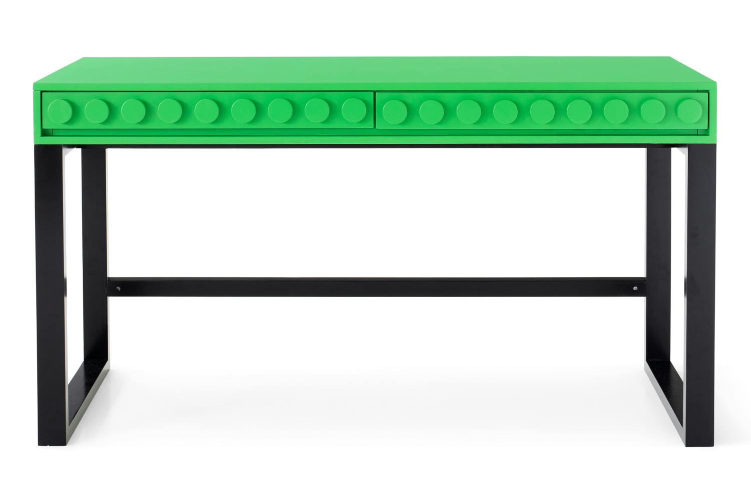 Connect Desk | Green & Black