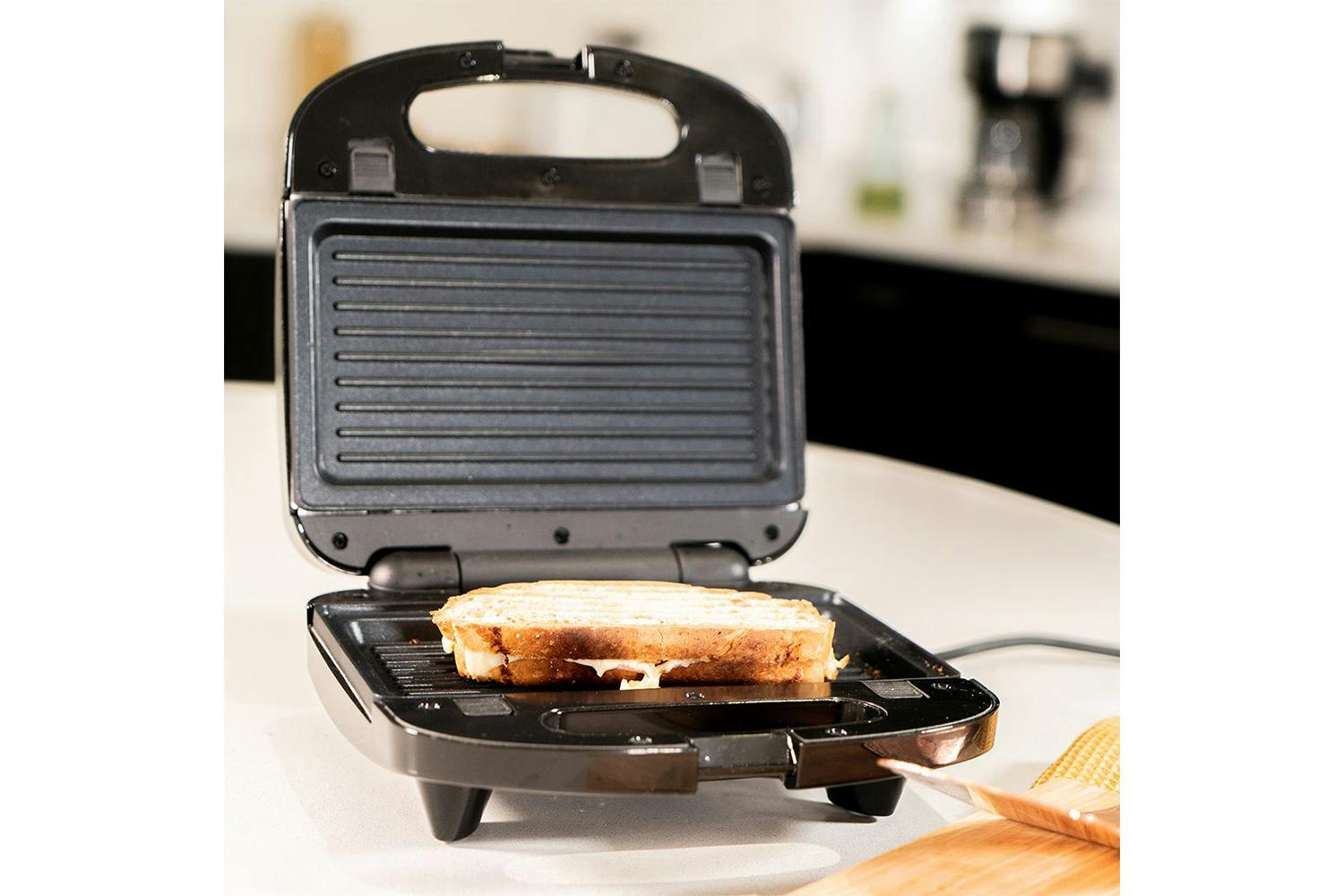 Dash Mini Maker Portable Grill Machine + Panini Press for Gourmet Burgers,  Sandwiches, Chicken + Other On the Go Breakfast, Lunch, or Snacks with