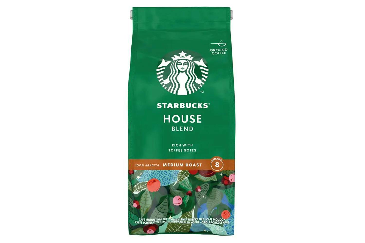 Starbucks House Blend Medium Roast Ground Coffee | 200g