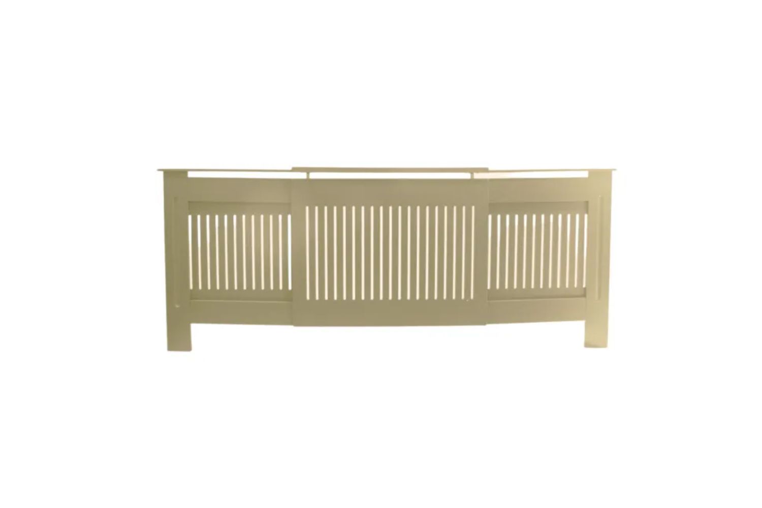 AKH RCXXLVN Vertical Radiator Cover Expandable Extra Large Natural