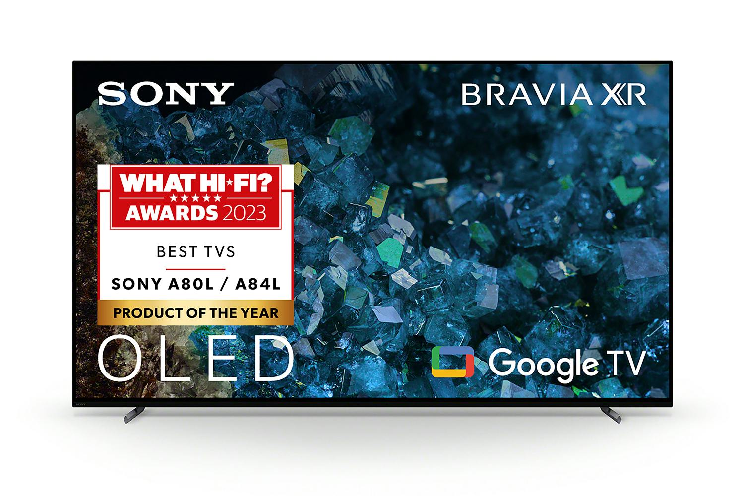 Sony A84L 77 Bravia XR 4K Ultra HD HDR OLED Smart TV (2023), XR77A84LU