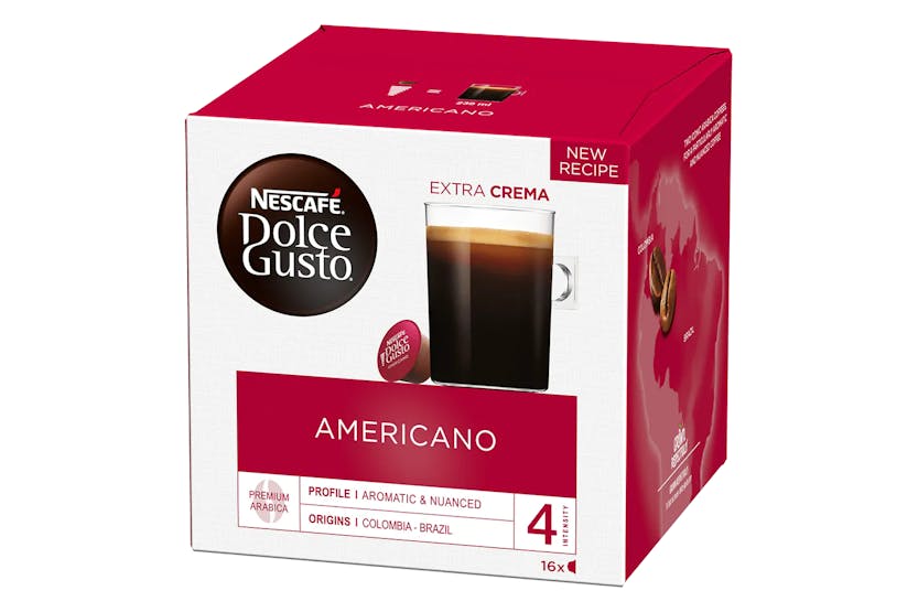 Nescafe Dolce Gusto Americano Pods | 16 Pieces