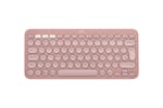 Logitech Pebble Keys 2 K380s Wireless Keyboard | Rose