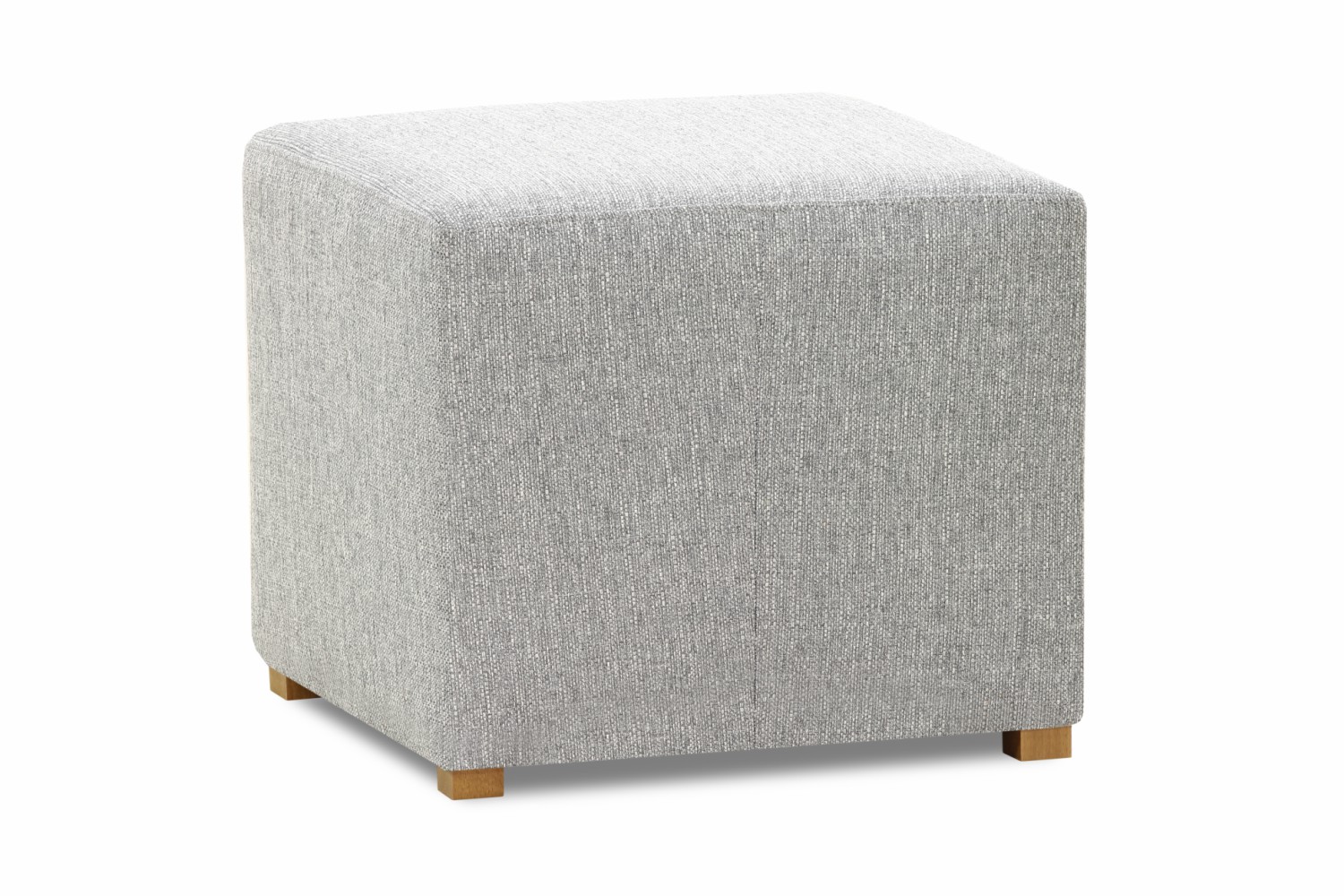 Pufa Bedroom Stool Cube | Portland Grey