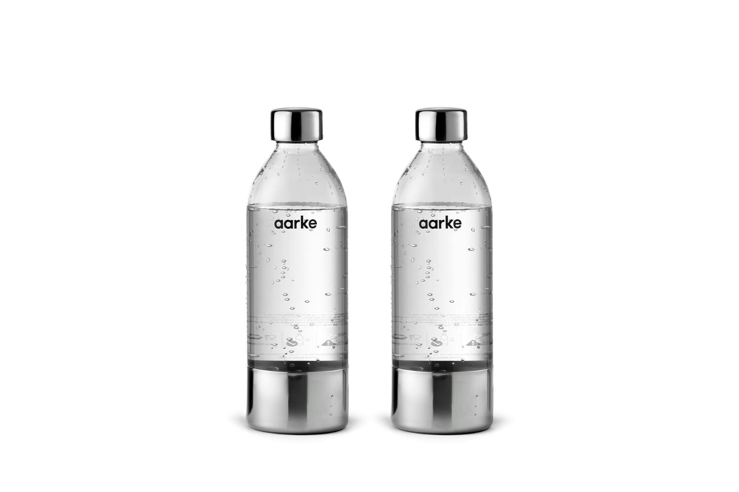 Aarke 1L Pet Water Bottle | Pack of 2