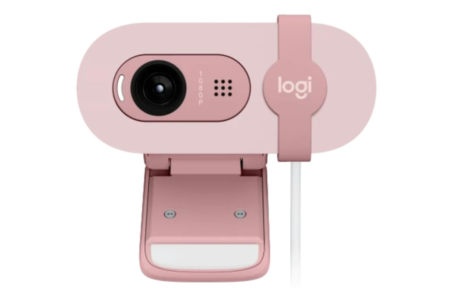 Logitech Brio 100 Webcam | Rose