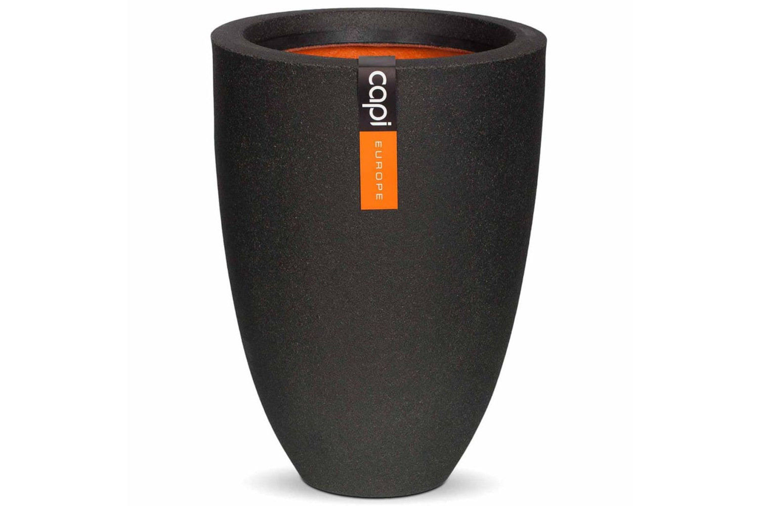 Capi 424337 Vase Urban Smooth Elegant Low 36x47 Cm Black Kbl782