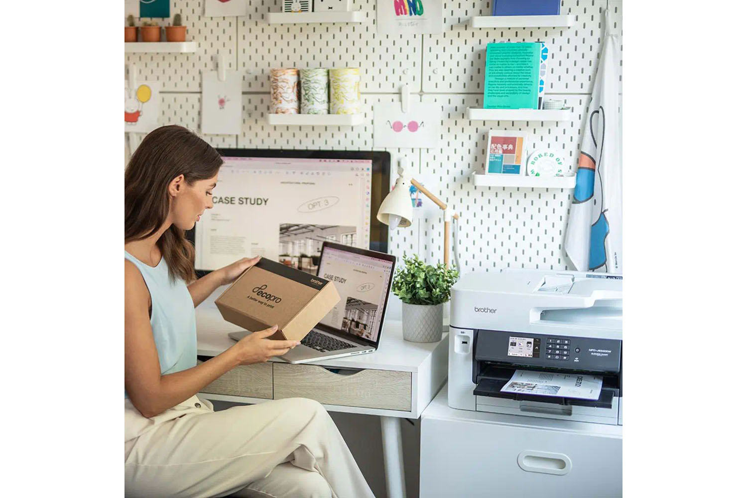 Brother MFC-L2860DWE All-in-One A4 Mono Laser Printer