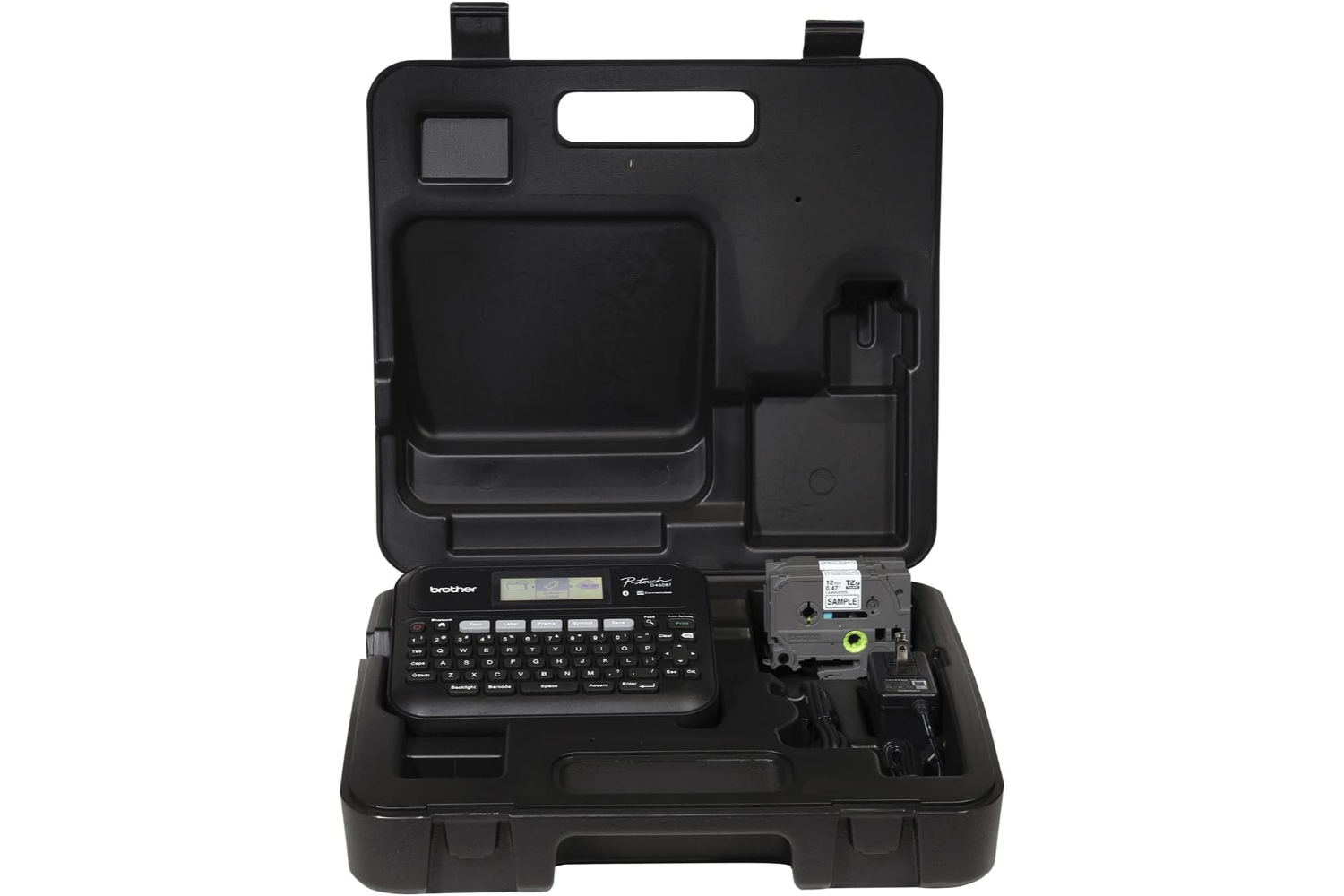 Brother PTD460BTVP Business Expert Connected Label Maker with Carry Case | Black