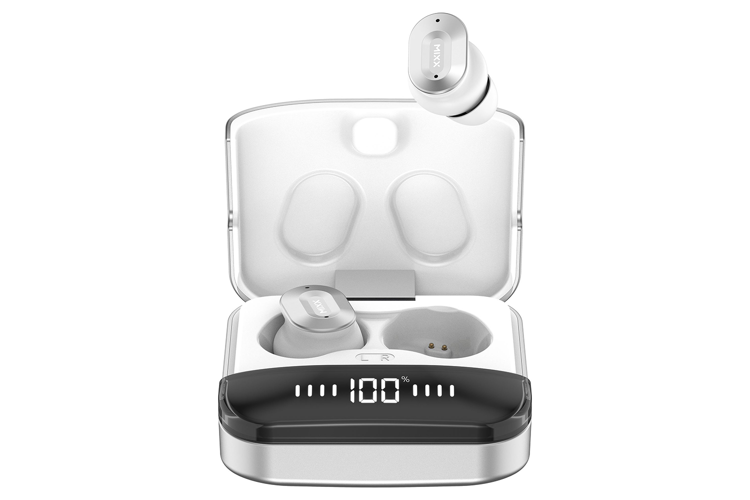 Mixx Streambuds Ultra Dots InEar True Wireless Earbuds Silver White Ireland