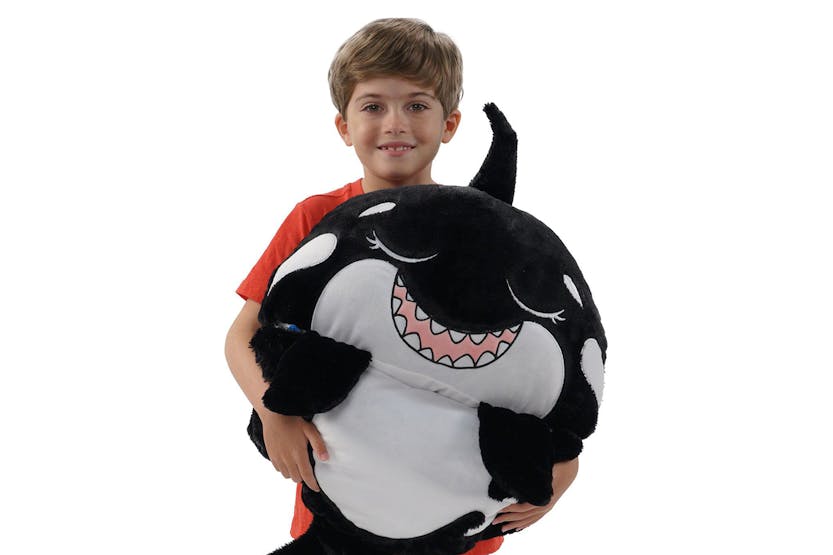 Happy Nappers 2026 Kids Sleeping Bag | Medium | Black Shark
