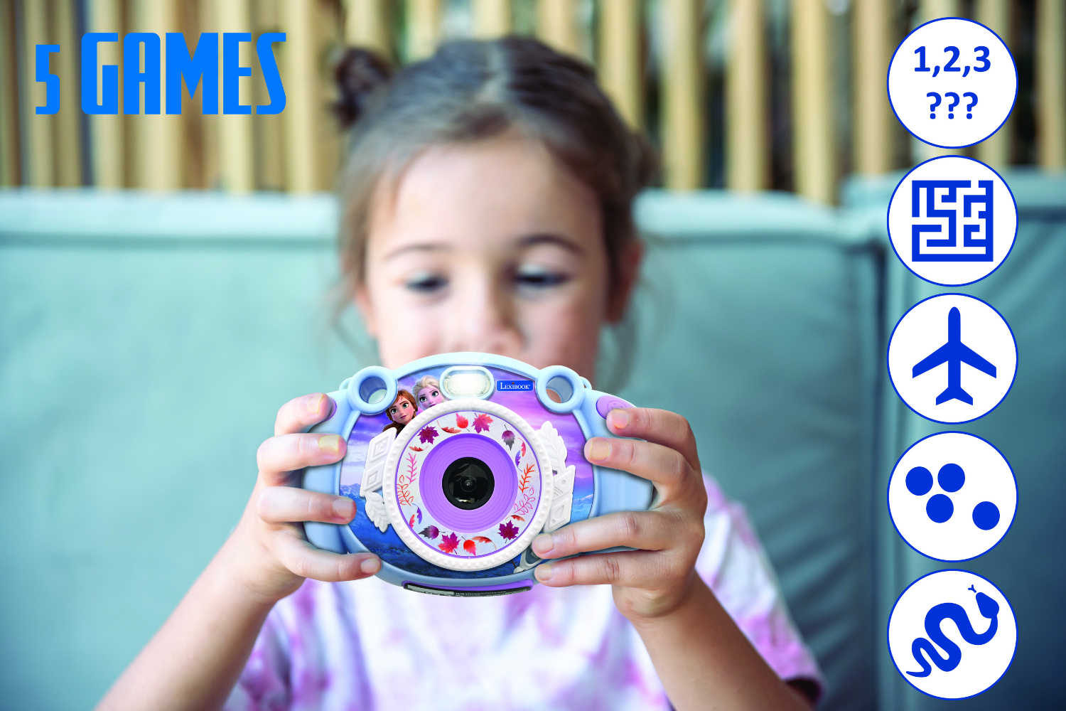 Lexibook DJ080FZ Frozen Childrens Camera