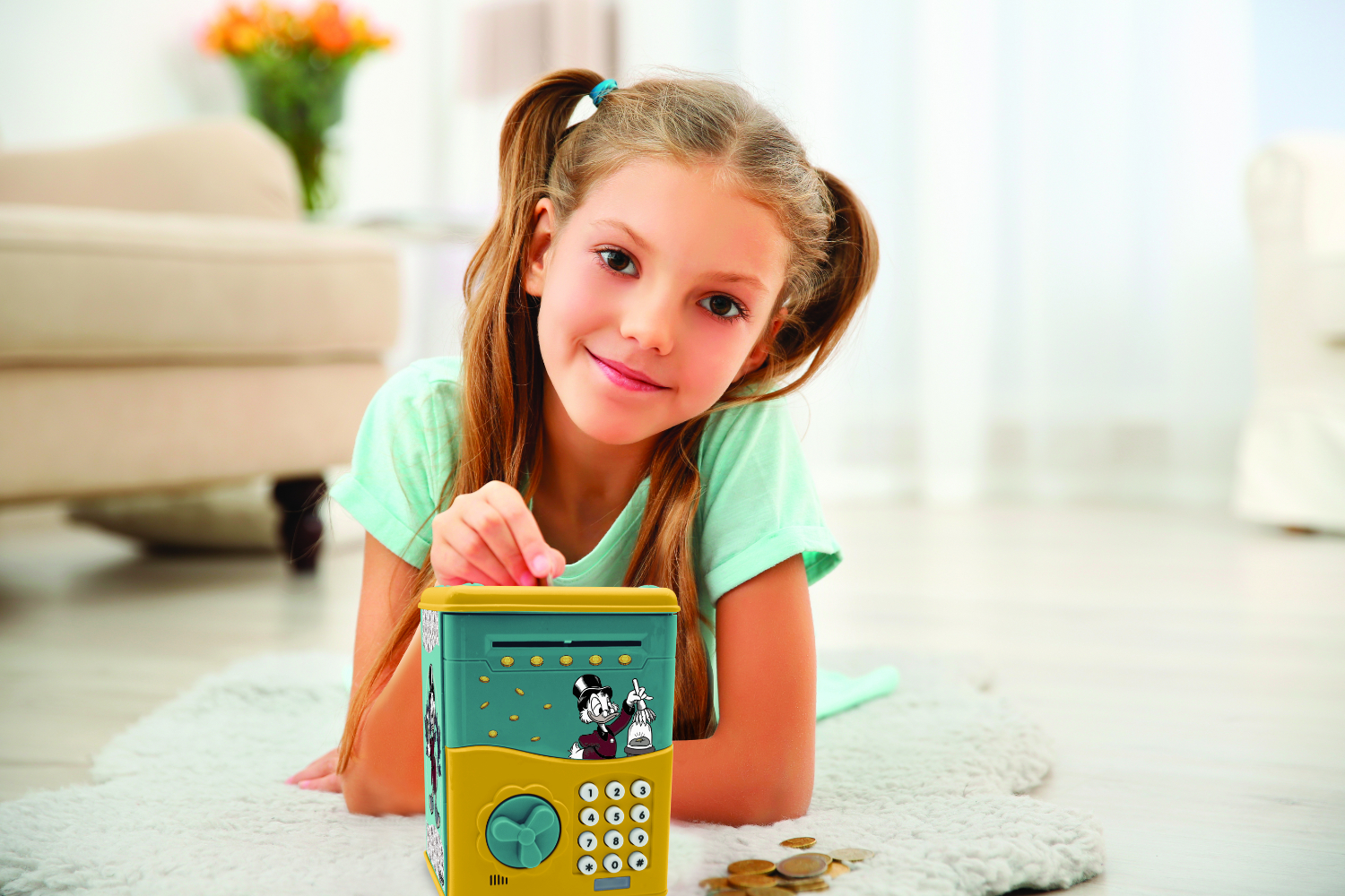 Lexibook JG150SC Disney Picsu Electronic Piggy Bank