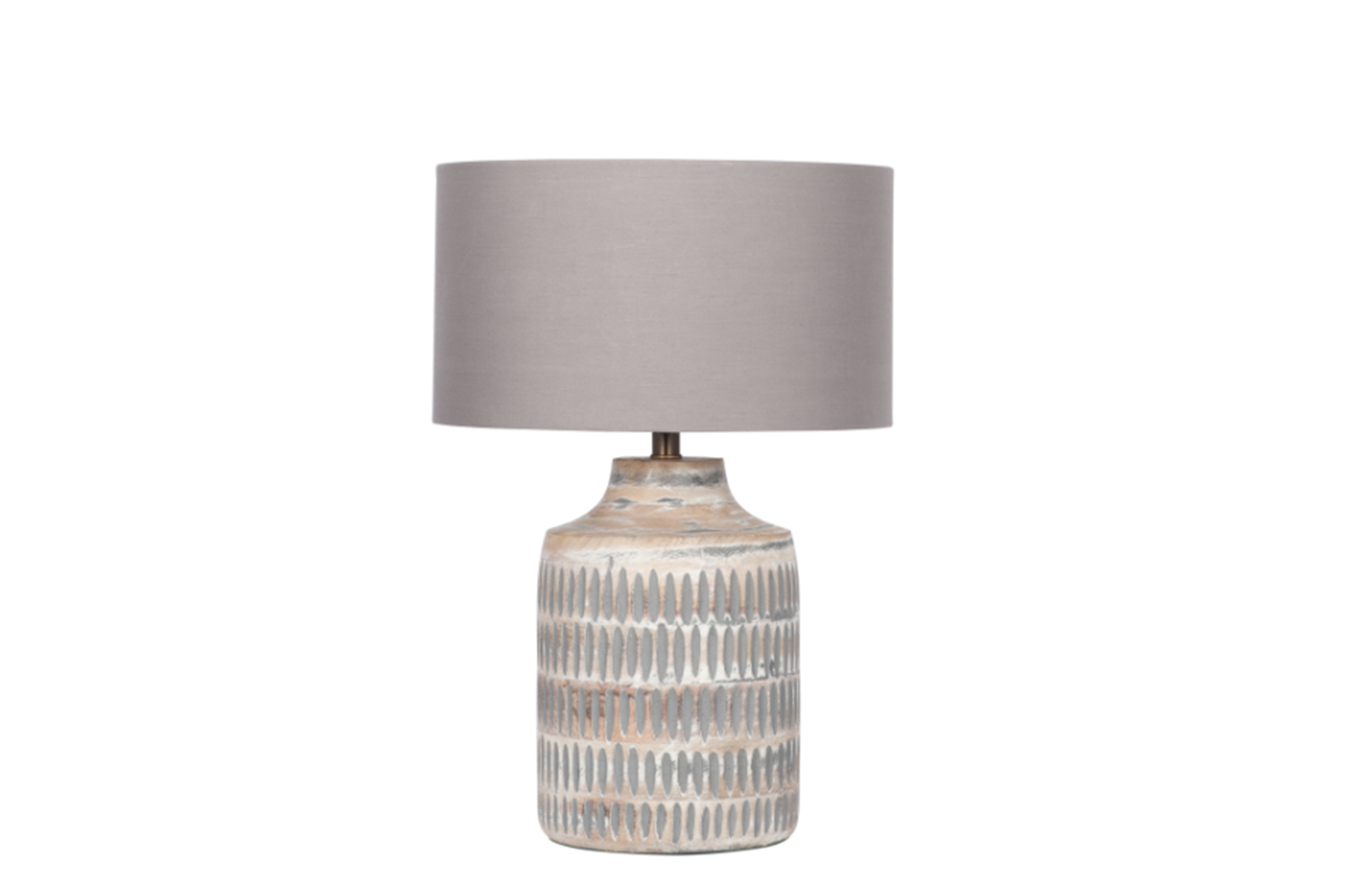 Steel Shade Table Lamp | Grey