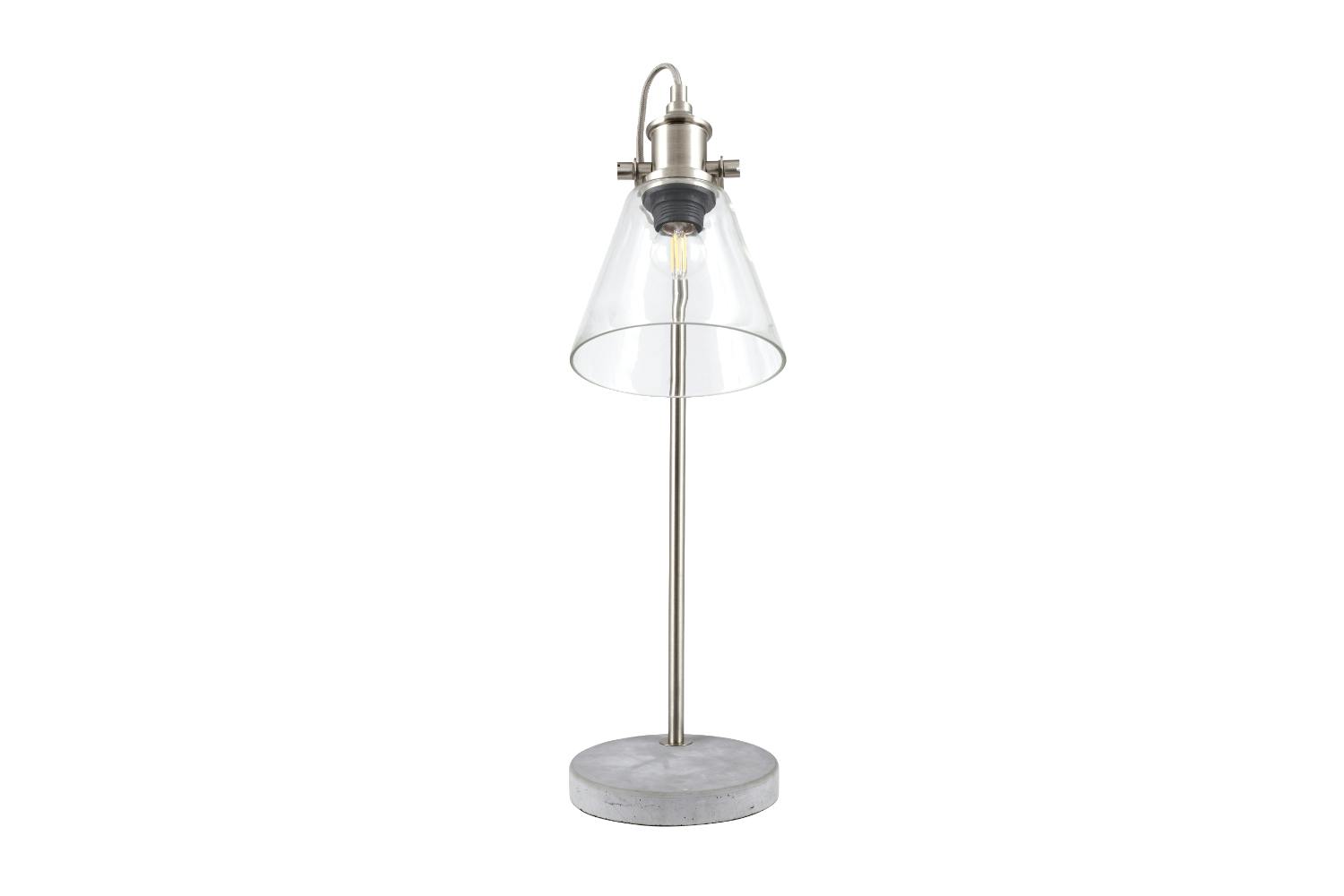 Table Lamp | Brushed Chrome