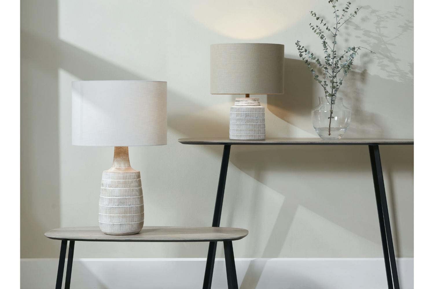 Table Lamp | White Wash