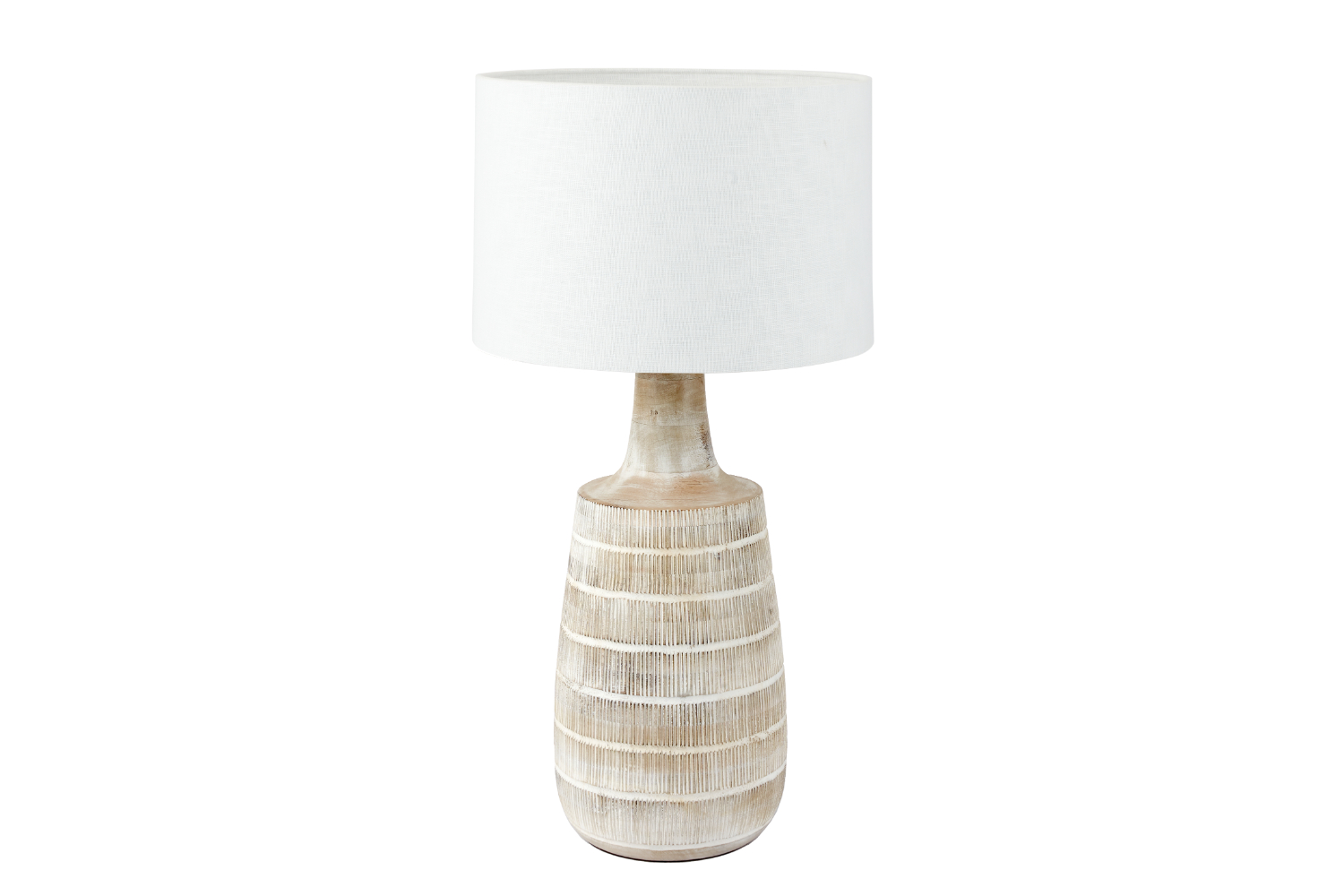 Table Lamp | White Wash