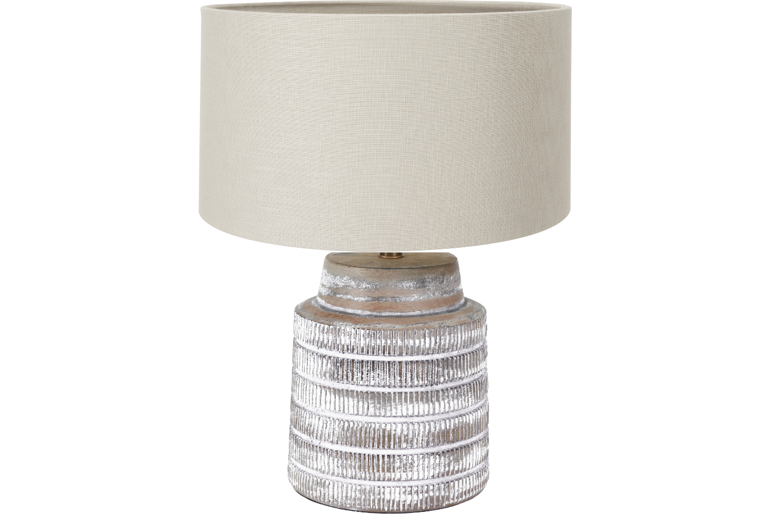 Table Lamp | White Wash