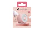 SBS Music Hero Piglet Shaped Wireless Bluetooth Speaker | Pink