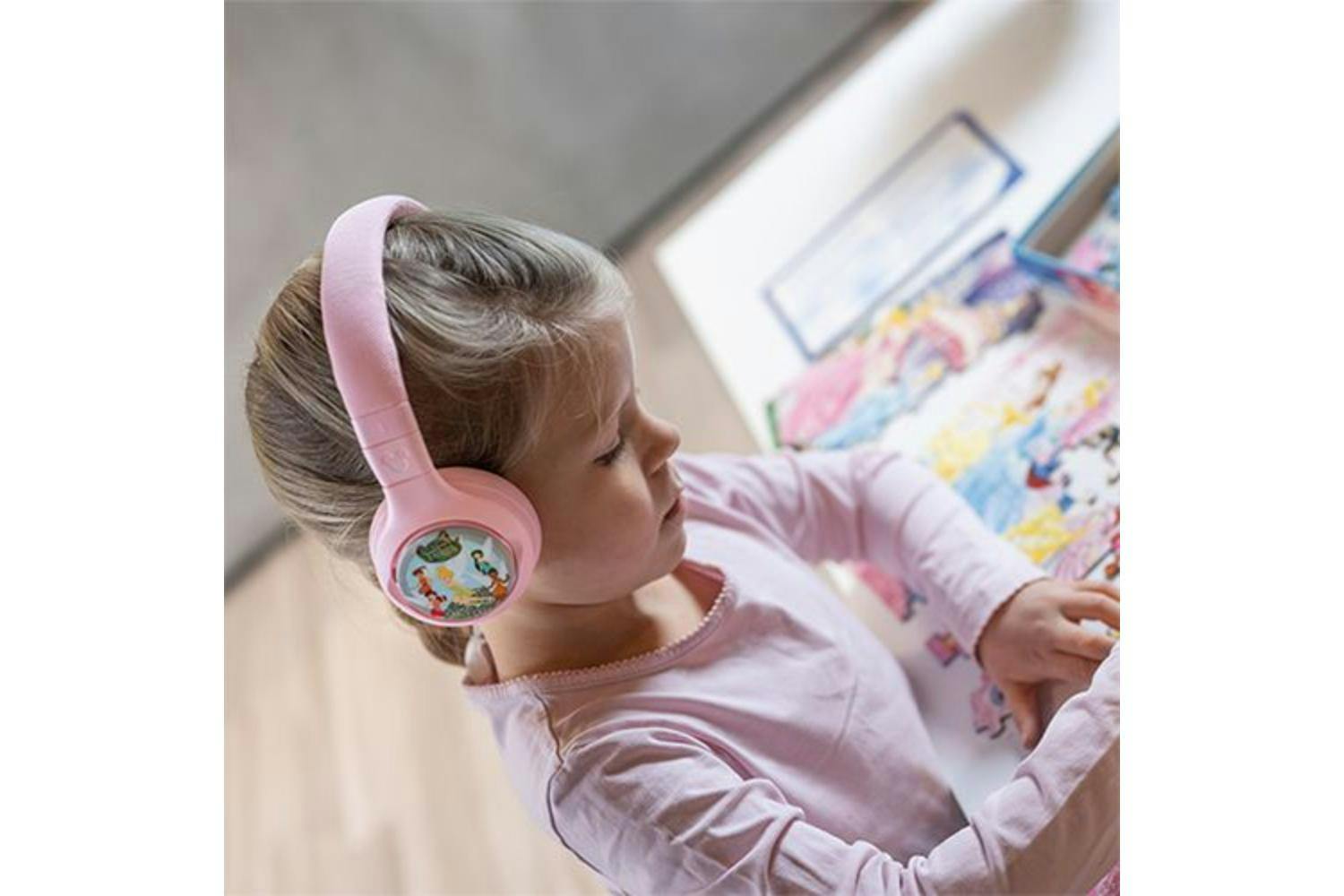 StoryPhones Disney Bundle Kids Wireless Headphones | Rose Pink