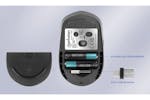 Manhattan Compact Wireless Optical USB Mouse | Black