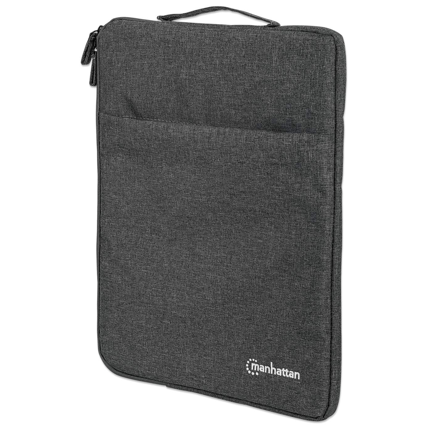 Manhattan Seattle Notebook 15.6" Sleeve Laptop Bag | Grey